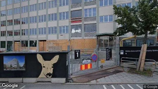 Kontorslokaler att hyra i Hammarbyhamnen - Bild från Google Street View