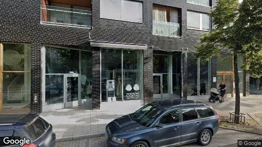 Kontorslokaler att hyra i Hammarbyhamnen - Bild från Google Street View