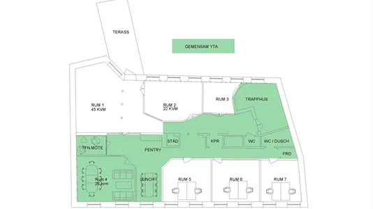 Kontorslokaler att hyra i Malmö Centrum - foto 8