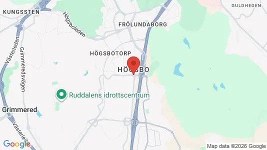 Kontorslokaler att hyra i Askim-Frölunda-Högsbo - kort over placeringen