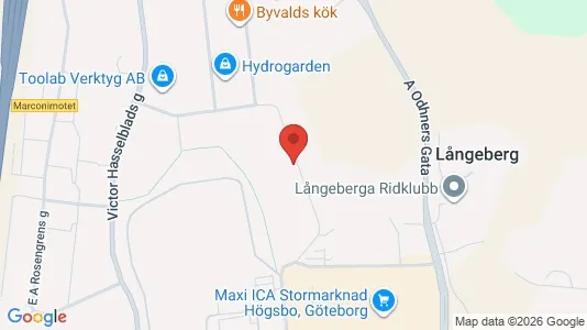Kontorslokaler att hyra i Askim-Frölunda-Högsbo - kort over placeringen