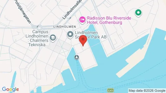 Coworking spaces att hyra i Lundby - kort over placeringen