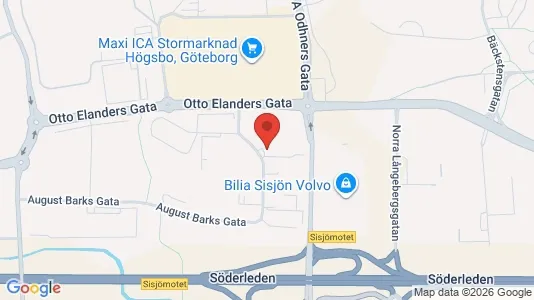 Kontorslokaler att hyra i Askim-Frölunda-Högsbo - kort over placeringen