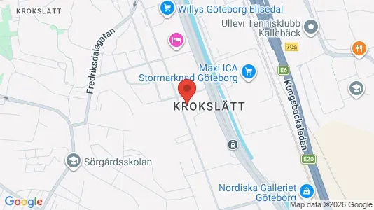 Kontorslokaler att hyra i Örgryte-Härlanda - kort over placeringen