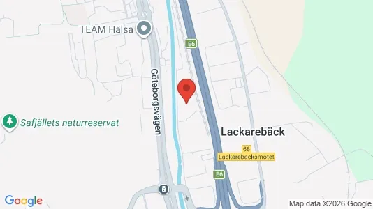 Kontorslokaler att hyra i Örgryte-Härlanda - kort over placeringen