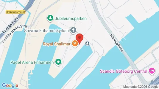 Kontorslokaler att hyra i Lundby - kort over placeringen