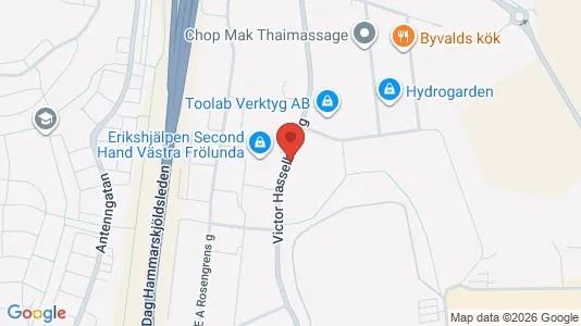 Kontorslokaler att hyra i Askim-Frölunda-Högsbo - kort over placeringen