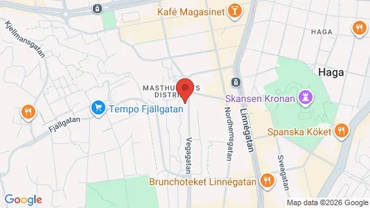 Kontorslokaler att hyra i Göteborg Centrum - kort over placeringen