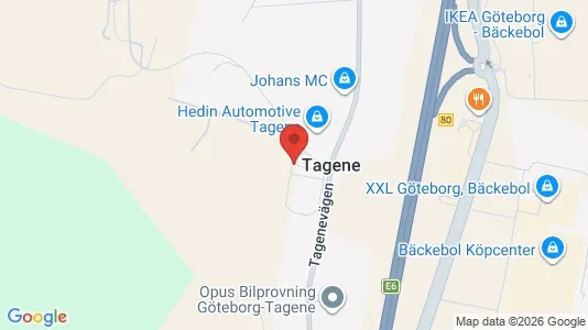 Kontorslokaler att hyra i Göteborg Centrum - kort over placeringen