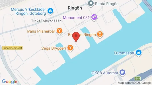 Kontorslokaler att hyra i Lundby - kort over placeringen
