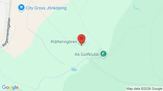 Kontorslokaler att hyra i Jönköping - kort over placeringen