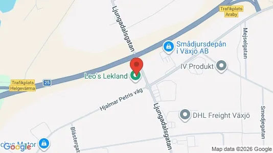 Kontorslokaler att hyra i Växjö - Bild från Google Street View