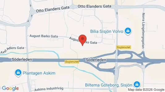 Kontorslokaler att hyra i Askim-Frölunda-Högsbo - kort over placeringen