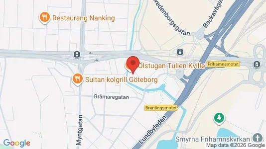 Kontorslokaler att hyra i Lundby - kort over placeringen