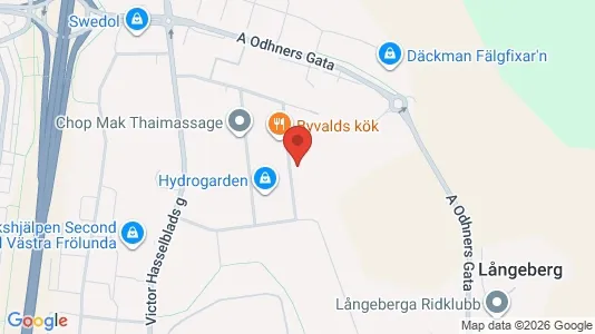 Kontorslokaler att hyra i Askim-Frölunda-Högsbo - kort over placeringen