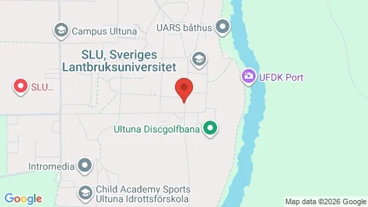 Kontorslokaler att hyra i Uppsala - kort over placeringen