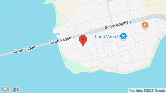 Kontorslokaler att hyra i Luleå - kort over placeringen