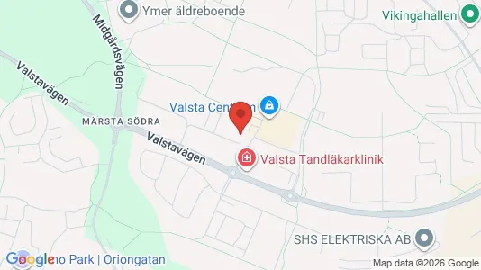 Kontorslokaler att hyra i Sigtuna - kort over placeringen