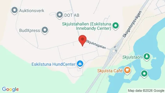 Kontorslokaler att hyra i Eskilstuna - kort over placeringen