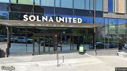 Kontorslokaler att hyra i Solna - Bild från Google Street View