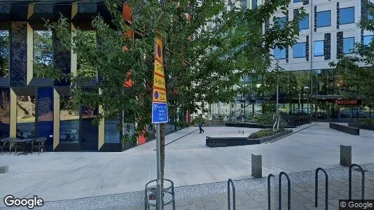Kontorslokaler att hyra i Hammarbyhamnen - Bild från Google Street View