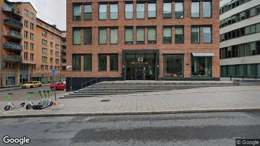 Kontorslokaler att hyra i Södermalm - Bild från Google Street View