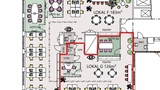 Kontorslokaler att hyra i Västerort - foto 3