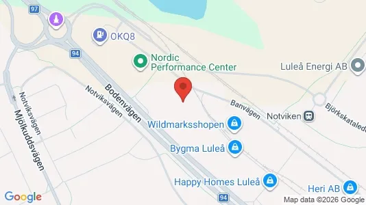 Kontorslokaler att hyra i Luleå - Bild från Google Street View
