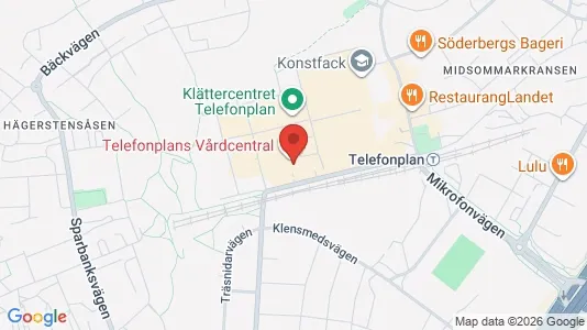 Kontorslokaler att hyra i Söderort - kort over placeringen