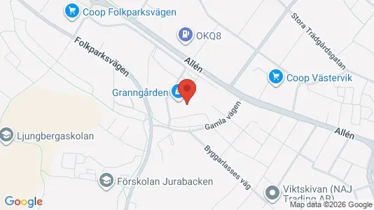 Kontorslokaler att hyra i Västervik - Bild från Google Street View