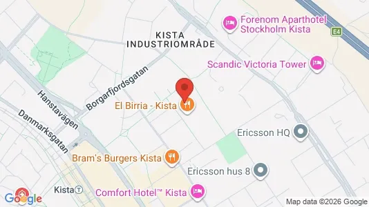 Kontorslokaler att hyra i Västerort - kort over placeringen