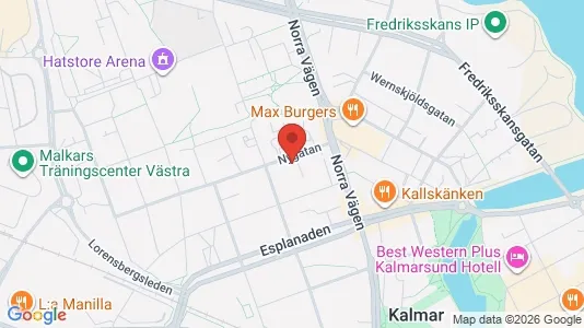 Kontorslokaler att hyra i Kalmar - Bild från Google Street View
