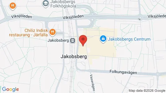 Kontorslokaler att hyra i Järfälla - Bild från Google Street View