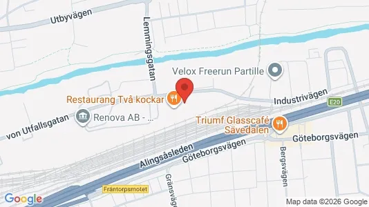 Kontorslokaler att hyra i Partille - Bild från Google Street View