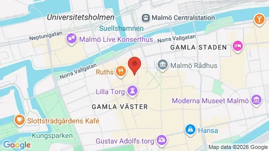 Kontorslokaler att hyra i Malmö Centrum - Bild från Google Street View