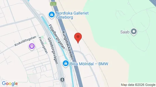 Kontorslokaler att hyra i Mölndal - Bild från Google Street View