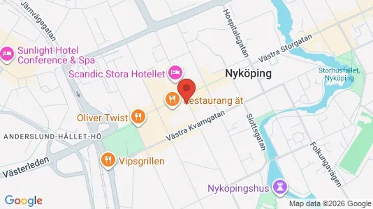 Kontorslokaler att hyra i Nyköping - Bild från Google Street View