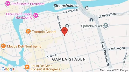 Kontorslokaler att hyra i Nyköping - Bild från Google Street View