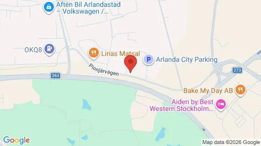 Kontorslokaler att hyra i Sigtuna - kort over placeringen