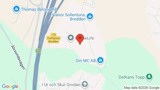 Kontorslokaler att hyra i Sollentuna - Bild från Google Street View