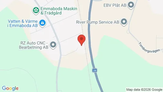 Kontorslokaler att hyra i Emmaboda - Bild från Google Street View