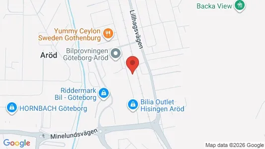 Kontorslokaler att hyra i Norra hisingen - Bild från Google Street View