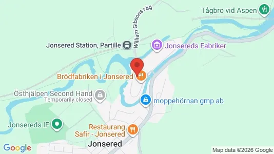 Kontorslokaler att hyra i Partille - kort over placeringen
