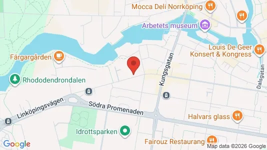 Kontorslokaler att hyra i Norrköping - Bild från Google Street View
