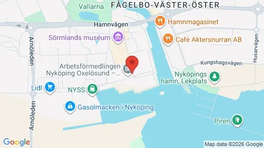 Kontorslokaler att hyra i Nyköping - Bild från Google Street View