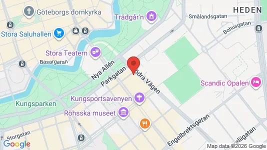 Kontorslokaler att hyra i Göteborg Centrum - Bild från Google Street View