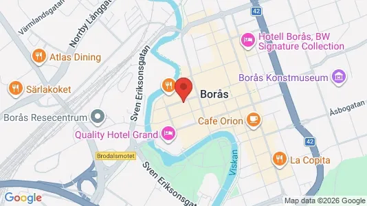 Kontorslokaler att hyra i Borås - Bild från Google Street View