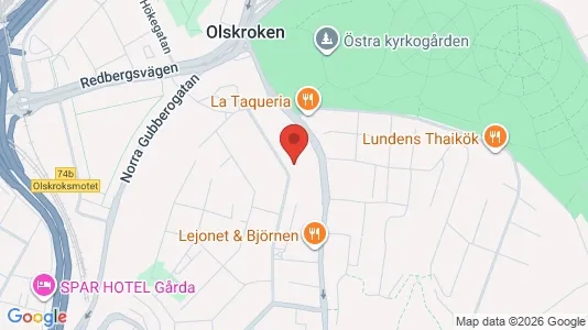 Kontorslokaler att hyra i Örgryte-Härlanda - Bild från Google Street View