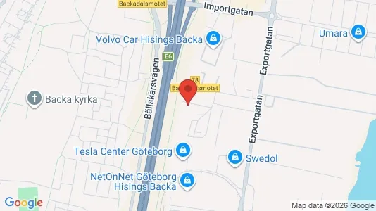 Kontorslokaler att hyra i Norra hisingen - Bild från Google Street View