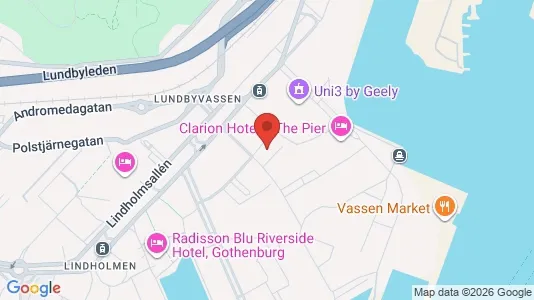 Kontorslokaler att hyra i Lundby - kort over placeringen